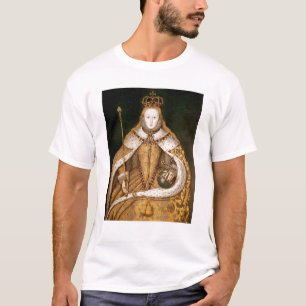 La Reine Elizabeth I dans des robes longues de