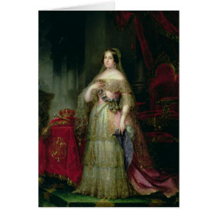 La Reine Isabella II de l'Espagne