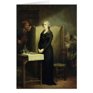 La Reine Marie Antoinette dans le Conciergerie