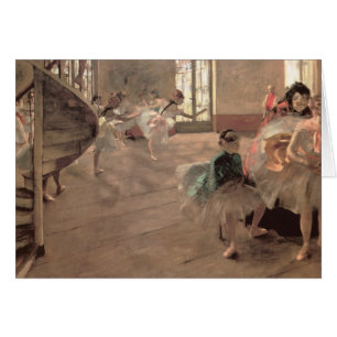 La répétition d'Edgar Degas, Ballet Art Vintage