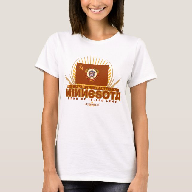 La République populaire du T-shirt du Minnesota (Devant)