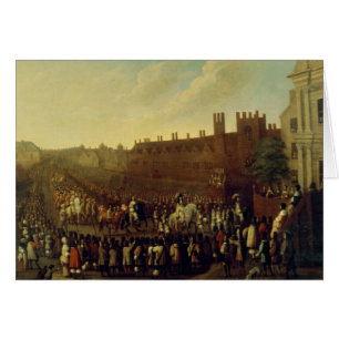 La restauration de Charles II chez Whitehall