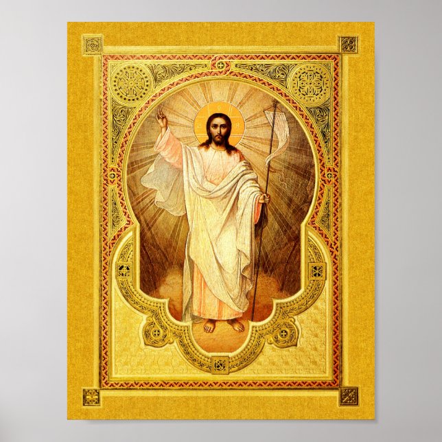 La Résurrection de Notre Seigneur - Affiche d'icôn (Devant)