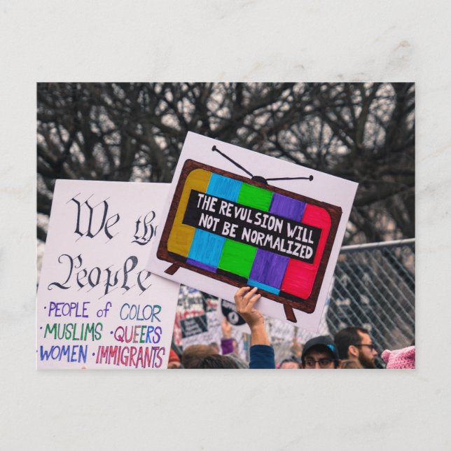 La Révulsion ne sera pas une carte postale normali (Devant)