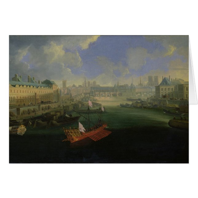 La rivière la Seine (Devant horizontal)