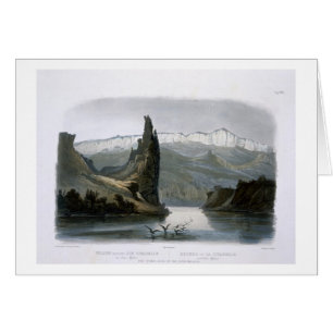 La roche de citadelle sur le Missouri supérieur,