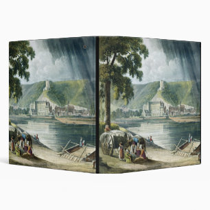 La Roche, from 'Views on the Seine', engraved by T Binder