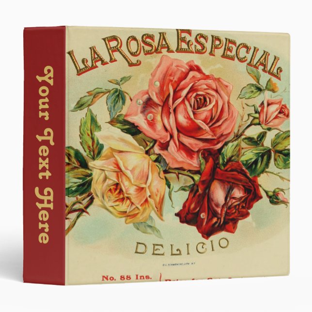 La Rose Especial Binder (Front/Spine)