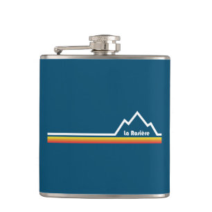 La Rosière France Hip Flask