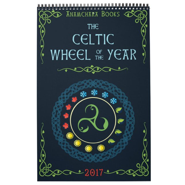 La roue celtique du calendrier de l'année 2017 (Protection)