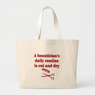 La routine d'un esthéticien est - et - sac
