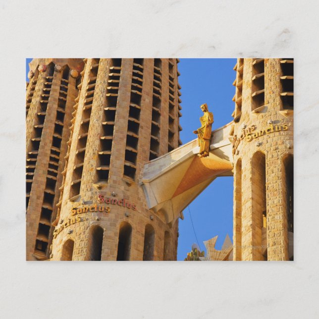 La Sagrada Familia Basilica Postcard (Front)