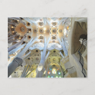 La Sagrada Familia Church Postcard