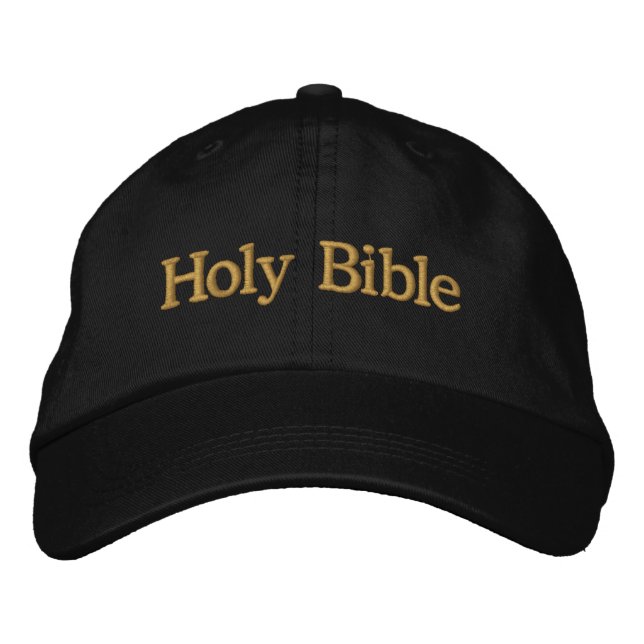 La Sainte Bible Casquette brodée (Devant)
