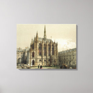 La Sainte Chapelle, Paris Canvas Print