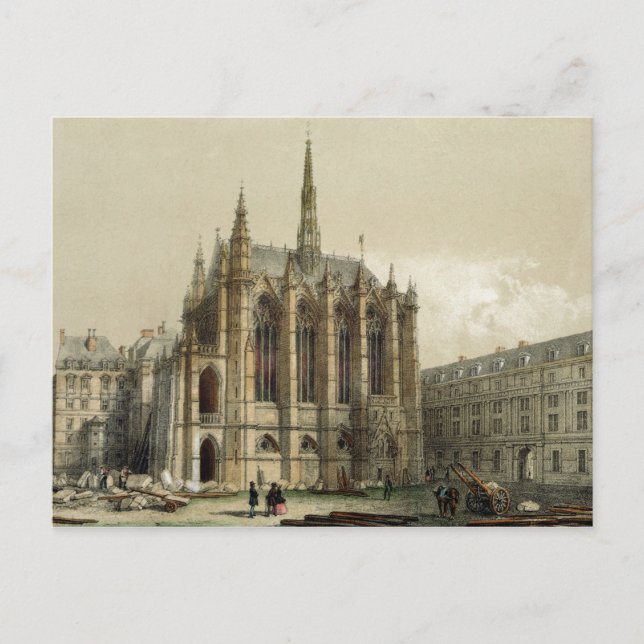 La Sainte Chapelle, Paris Postcard (Front)