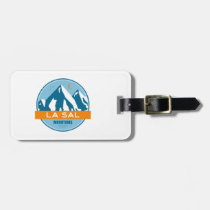 La Sal Mountains Utah Luggage Tag