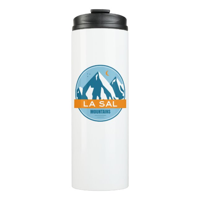 La Sal Mountains Utah Thermal Tumbler (Front)