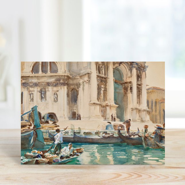 La Salute, Venice | John Singer Sargent Card (Creator Uploaded)