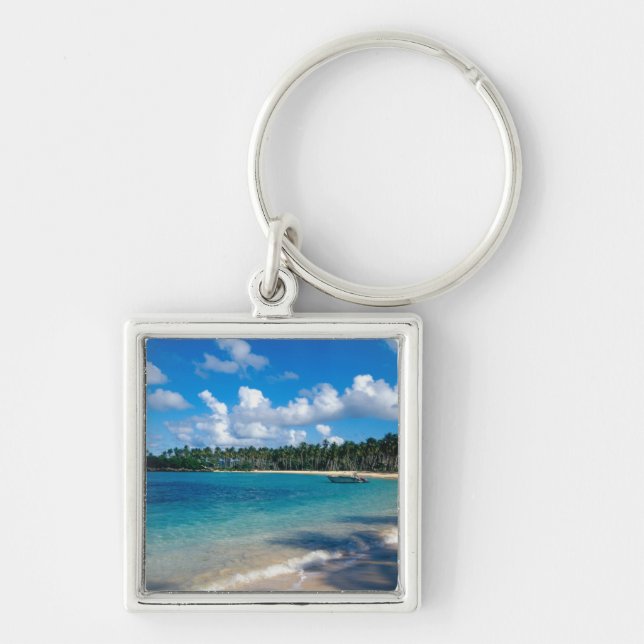La Samana Peninsula, Dominican Republic, 2 Keychain (Front)