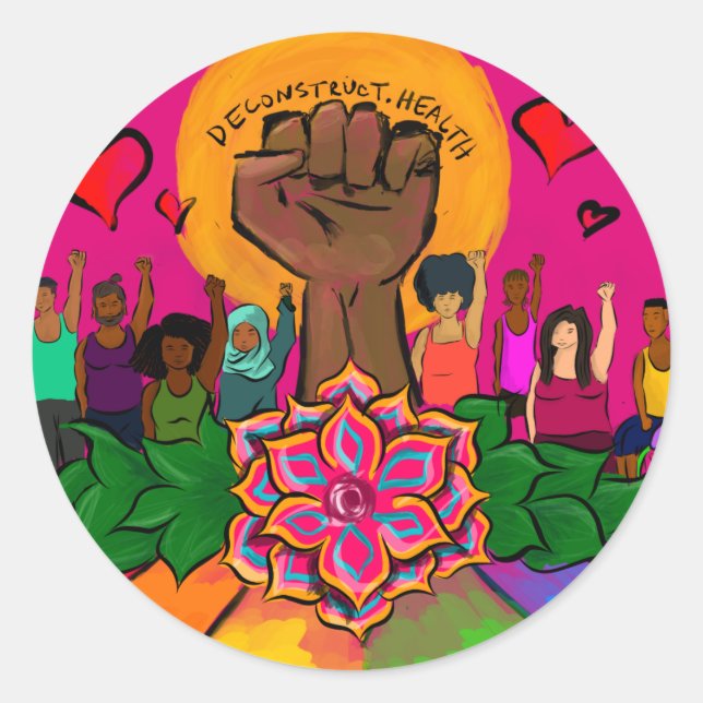 La santé est pour tous Sticker (Devant)