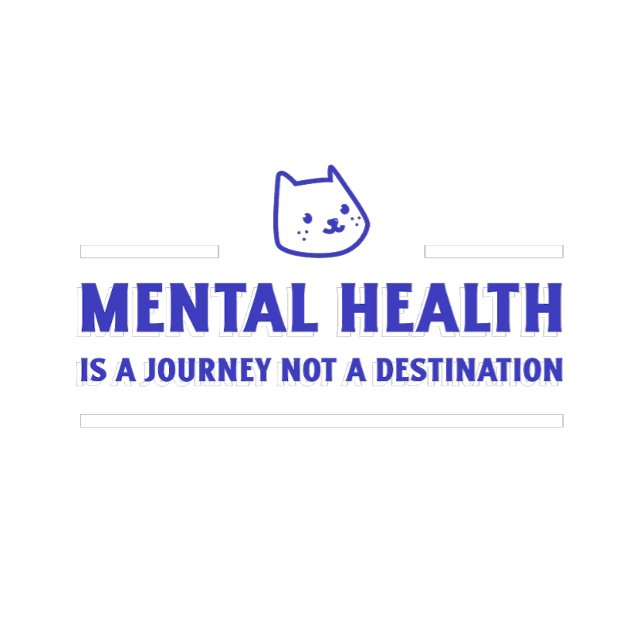 La santé mentale est un voyage T-Shirt Mental Well (Créateur téléchargé)