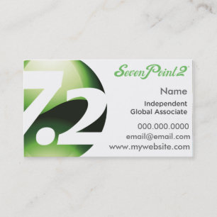 La santé SevenPoint2 a fait les cartes de visite
