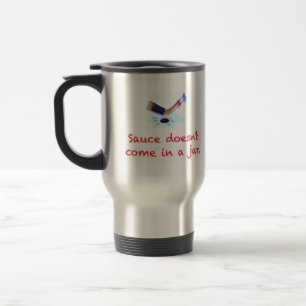 La sauce ne vient pas dans un pot - tasses