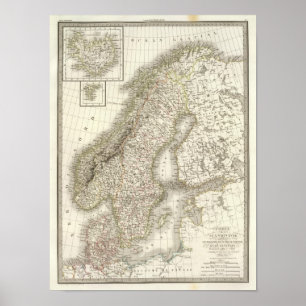 La Scandinavie - Scandinavia Poster