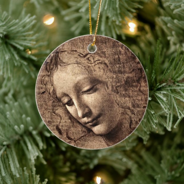 La Scapigliata Renaissance Art Ceramic Ornament (Tree)