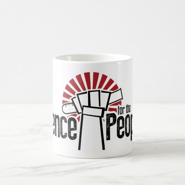 La Science pour la tasse des personnes 11oz (Centre)