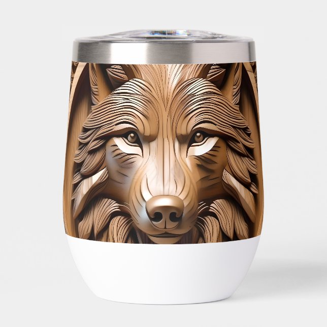 La sculpture sur bois de loup, (Avant)