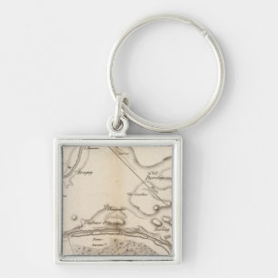 La Seine, l'Oise Keychain