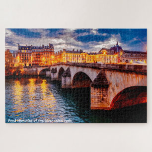 La Seine Paris. Jigsaw Puzzle