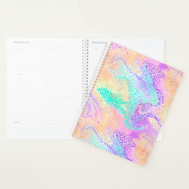 La série Léopard Iridescent Design 3 (Devant avec enveloppe)