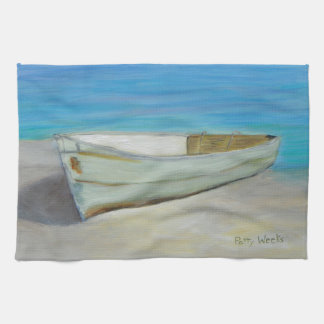 La serviette de cuisine de bateau