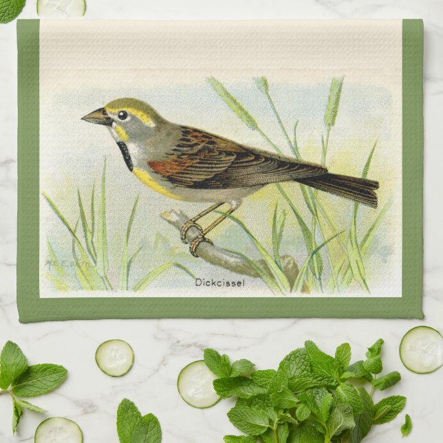 La serviette de cuisine Dicki Bird (Plié)