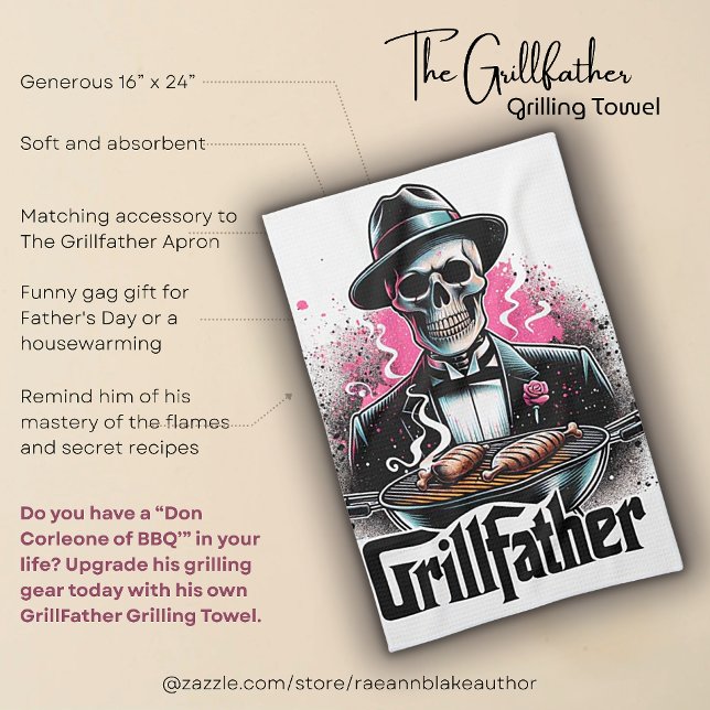 La Serviette Grillfather Grilling (Cuisine) (Créateur téléchargé)