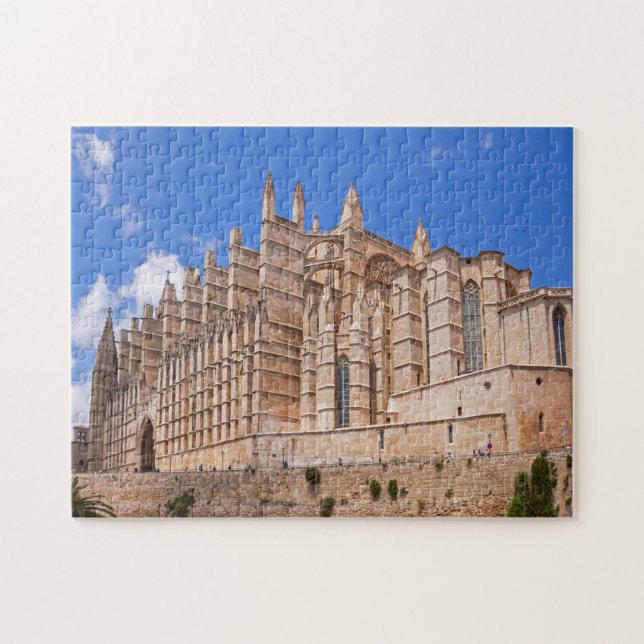 La Seu, the Cathedral of Palma de Mallorca - Spain Jigsaw Puzzle (Horizontal)