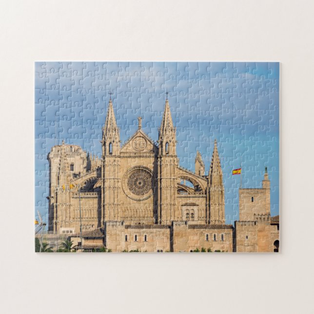 La Seu, the Cathedral of Palma de Mallorca - Spain Jigsaw Puzzle (Horizontal)