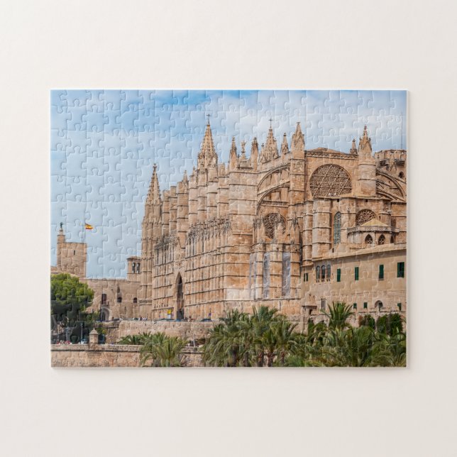 La Seu, the Cathedral of Palma de Mallorca - Spain Jigsaw Puzzle (Horizontal)