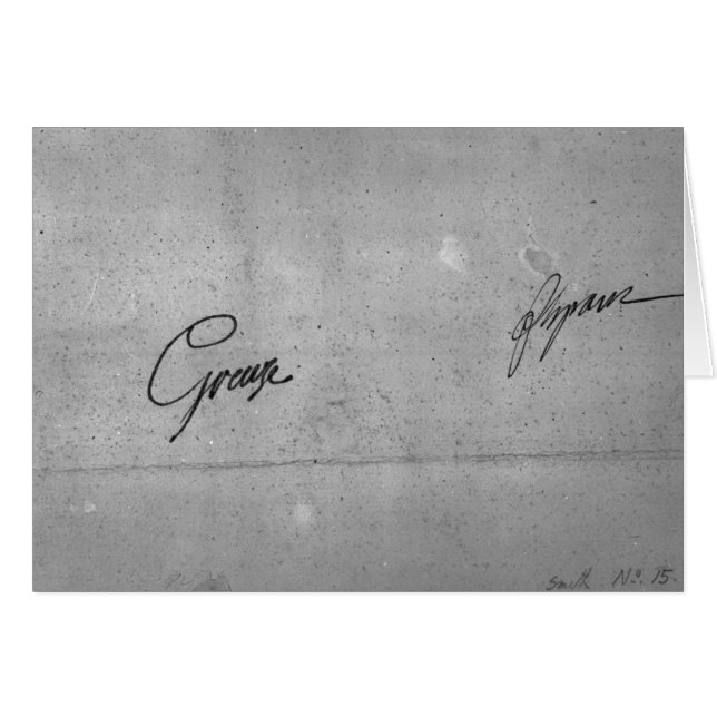 La signature de Jean-Baptiste Greuze (Devant horizontal)