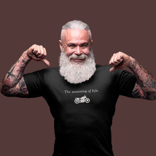 La signification du t-shirt de moto à vie