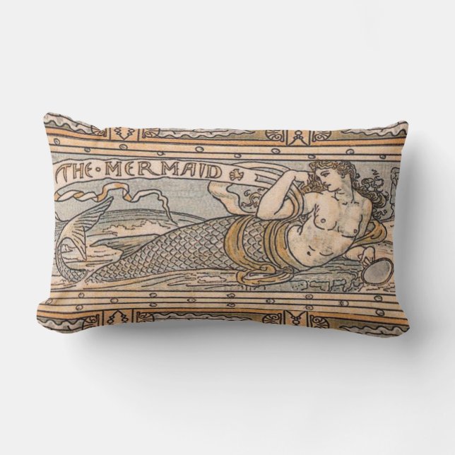 La Sirène au Coussin Lumbar au coucher du soleil (Recto)