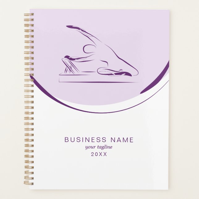 La sirène de Pilates pose sur le réformateur | Cou (Devant)