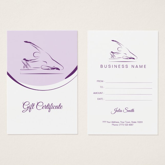 La sirène de Pilates pose sur le réformateur | Cou (Devant & derrière)