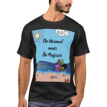 La Sirène rencontre Le Professeur T-Shirt