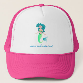 La sirène sont vraie - casquette mignon de sirène