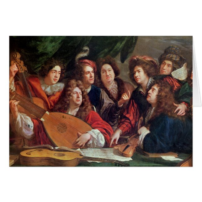 La société musicale, 1688 (Devant horizontal)