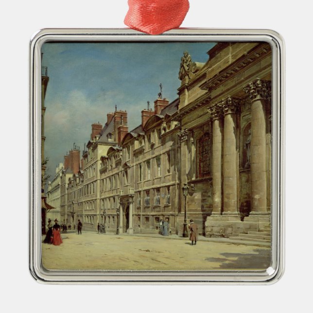 La Sorbonne Metal Ornament (Front)